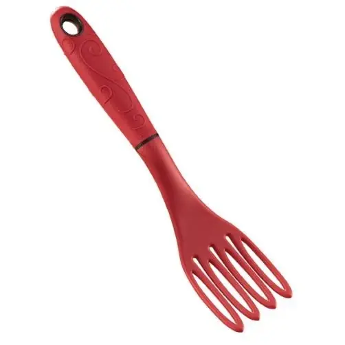 1719 The Fiskie Fork Whisk - Red Santoprene Kitchen Tool
