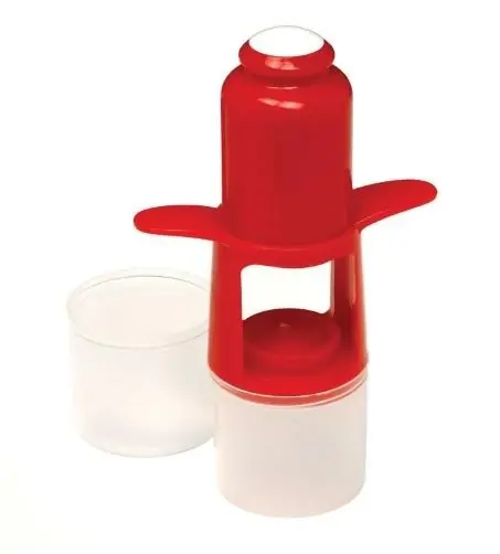 5122 Cherry Olive Pitter With Seed Cup And Shield For Quick Pitting