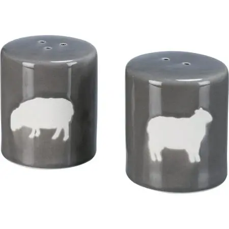 Sheep On The Farm Salt And Pepper Shaker Set - Decorative Kitchen Accessories