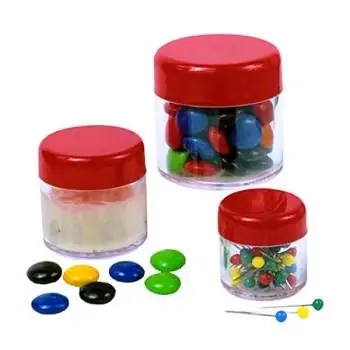 Set Of 3 Nesting Jars - Case Of 24 For Storage And Organization