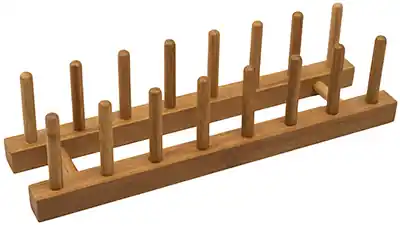 7 Slot Display Rack For Cutting Boards And Dishes - Model 20-1018
