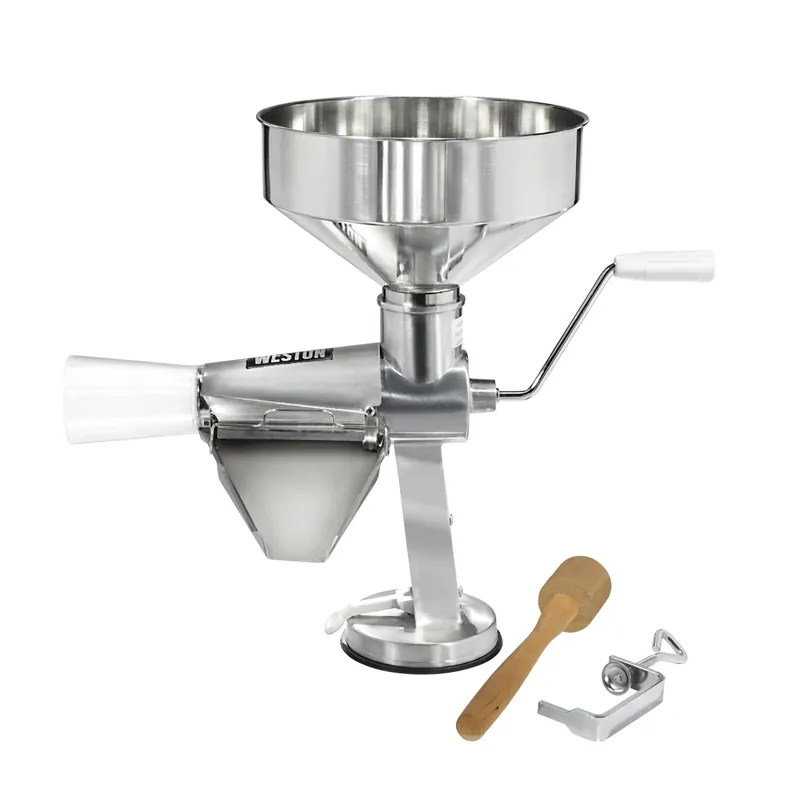 07-1201-w Stainless Steel Metal Tomato Strainer For Fruits And Vegetables