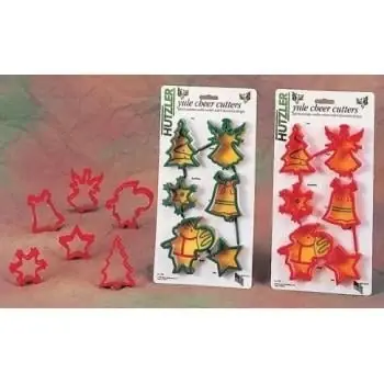 Yule Cheer Cookie Cutters Floor Display - Case Of 66, Set Of 6