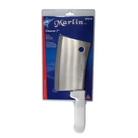 7 Stainless Steel Cleaver - Heavy Duty Kitchen Knife