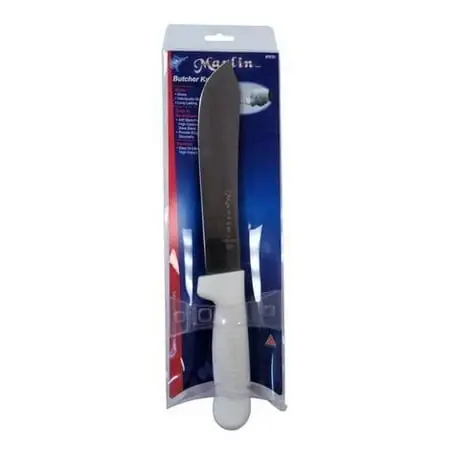 8 Inch Butcher Knife With Ergonomic Handle And Stainless Steel Blade