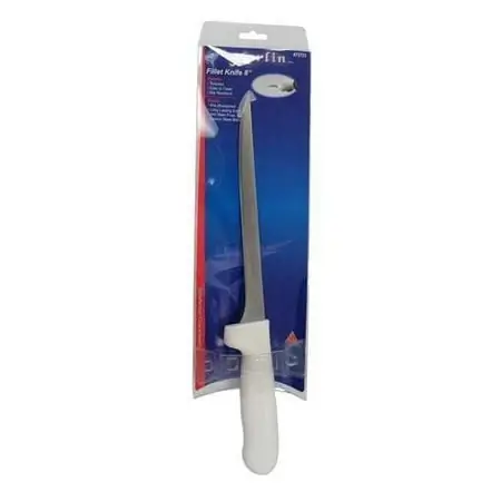8 Inch Filet Knife With Ergonomic Handle And Stainless Steel Blade