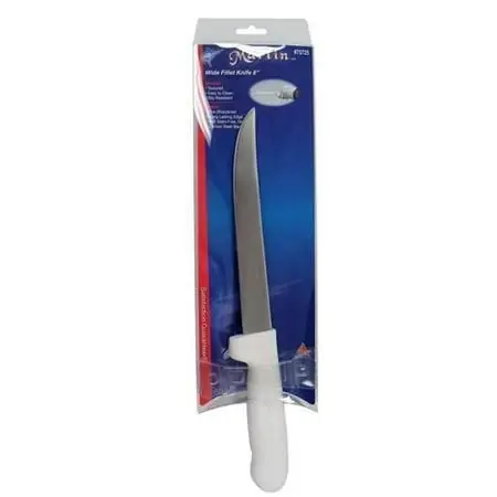 Marlin 8 Wide Fillet Knife - Precision Cutting Tool For Fish And Meat