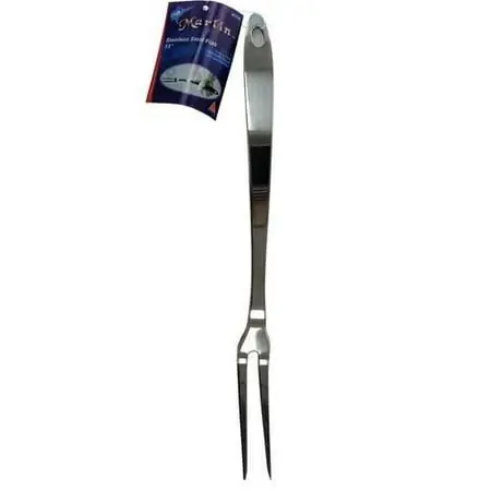 13 Inch Stainless Steel Fork - Durable, Versatile Kitchen Tool