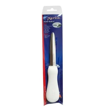 4 Inch Oyster Knife - Durable Stainless Steel Blade With Comfortable Handle