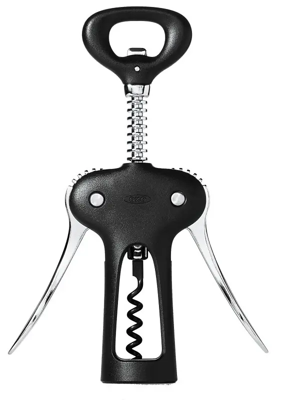 Oxo Good Grips All-in-one Winged Corkscrew With Built-in Bottle Opener, Model 11245400
