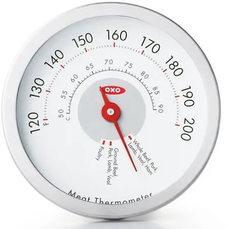 Chef‘s Precision Analog Meat Thermometer - Accurate Cooking Tool For Perfect Meat