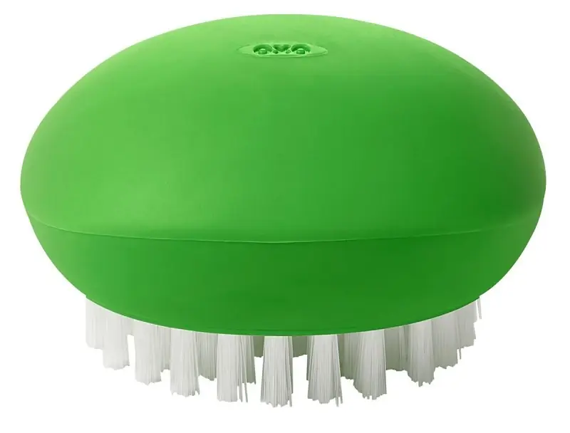 33781 Vegetable Brush, 3.3 In Overall Length, Durable Nylon Bristles
