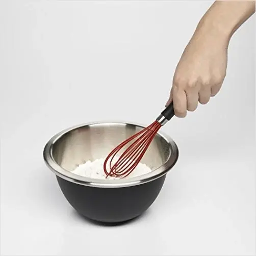 Good Grips 9-inch Silicone Whisk In Red - Soft Grip Kitchen Tool
