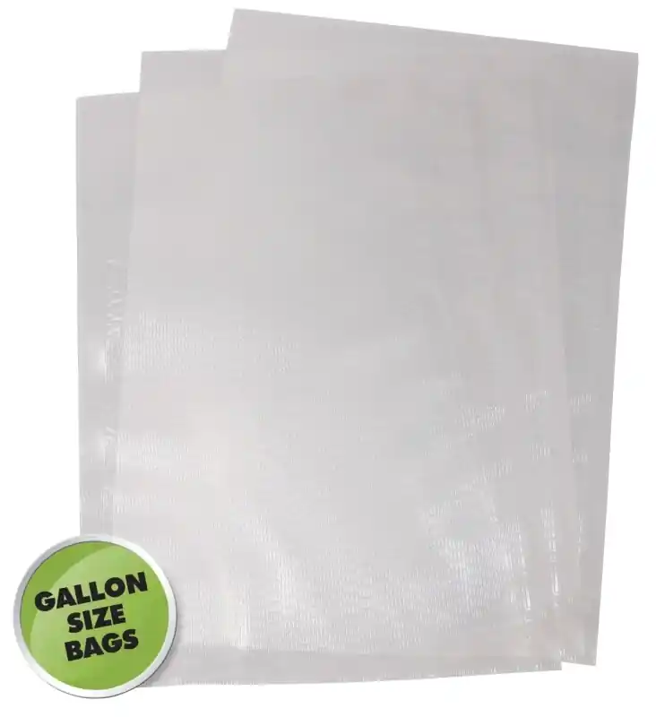 Weston 30-0102-w Commercial Grade Gallon 11‘ X 16‘ Vacuum Bags, 100 Count