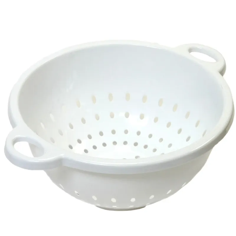 Chef Craft 11 In. W X 11 In. L White Plastic Colander 1 Pk