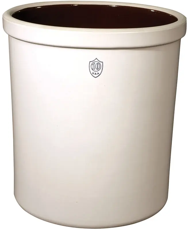10 Gallon Crock - Bristol Color, Food Safe, Multi-use