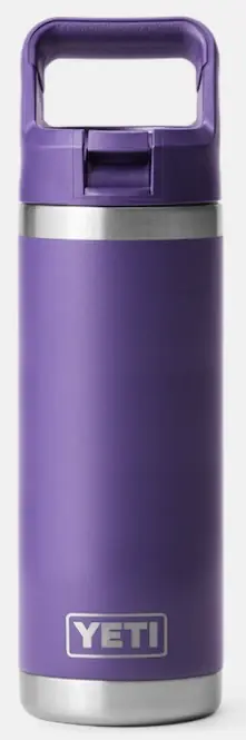 18oz Peak Purple Straw Bottle - Durable And Stylish Water Container