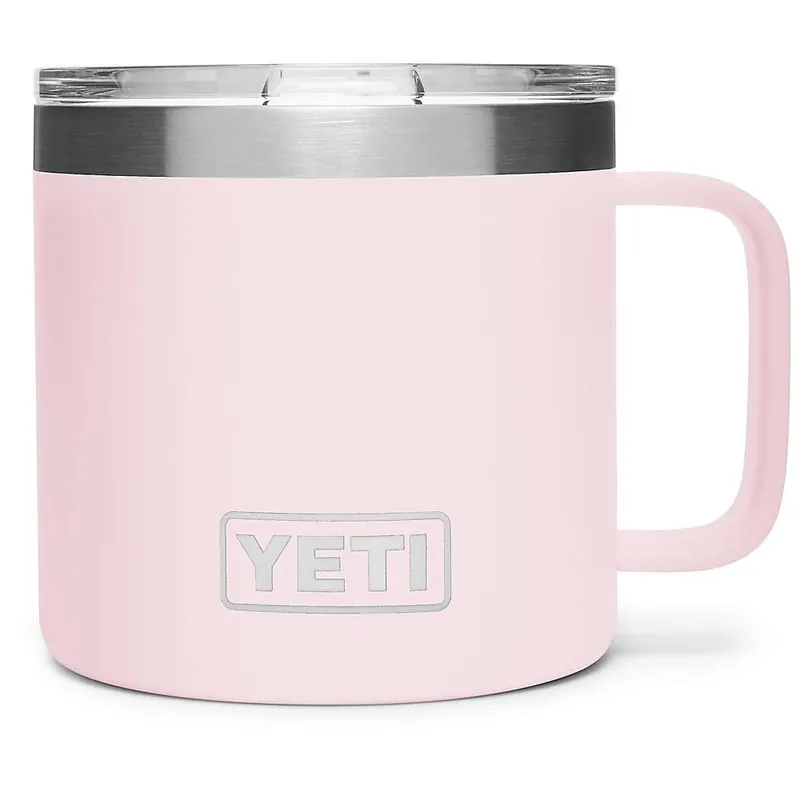 Rambler 14 Ounce Mug In Ice Pink - Durable And Insulated