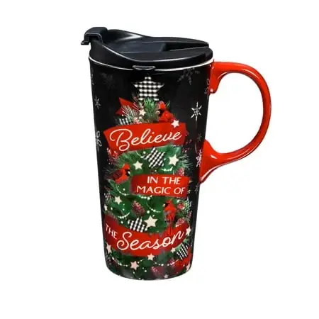 Ceramic Cup And Puzzle Gift Set - Believe In The Magic Theme
