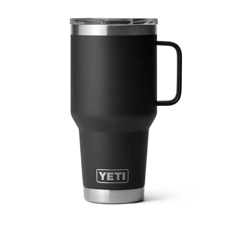 Rambler 30 Oz Black Bpa Free Travel Mug With Stronghold Lid