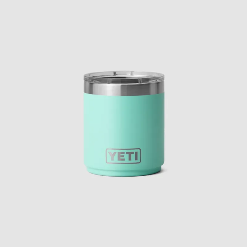 Rambler 10 Ounce Stackable Lowball With Magslider Lid In Seafoam