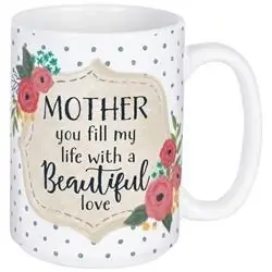 265025 15 Ounce Mug - Mother Beautiful Design With Gift Box Included