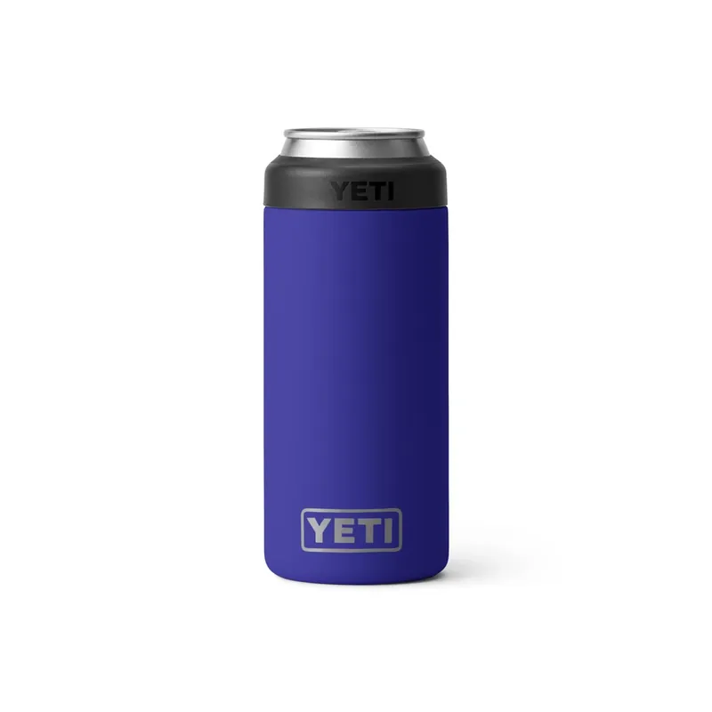 Rambler 12 Oz Colster Slim Can Insulator - Offshore Blue, Bpa Free