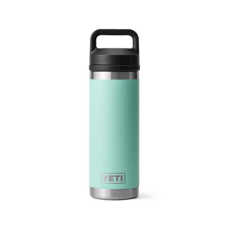 Yeti Rambler 18 Oz Seafoam Bpa Free Bottle With Chug Cap