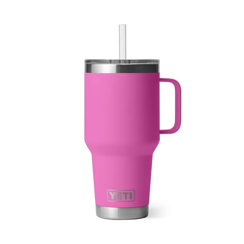 35 Ounce Straw Mug Wildflower Fuchsia - Durable And Stylish Drinkware