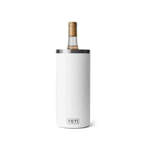 Rambler Wine Chiller - White Insulated Beverage Cooler