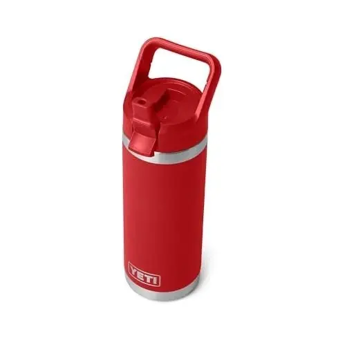 Rmblr 18 Oz C Strw Btl Rscue Red