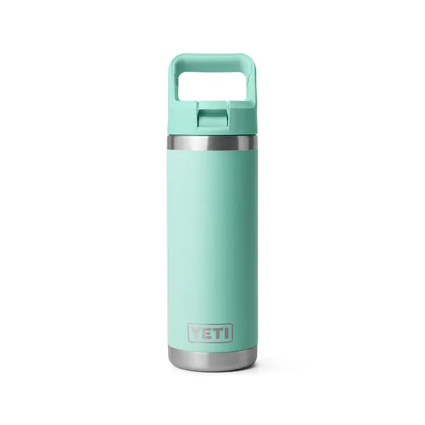 ® Rambler® 18 Oz Water Bottle With Color-matched Straw Cap - Seafoam