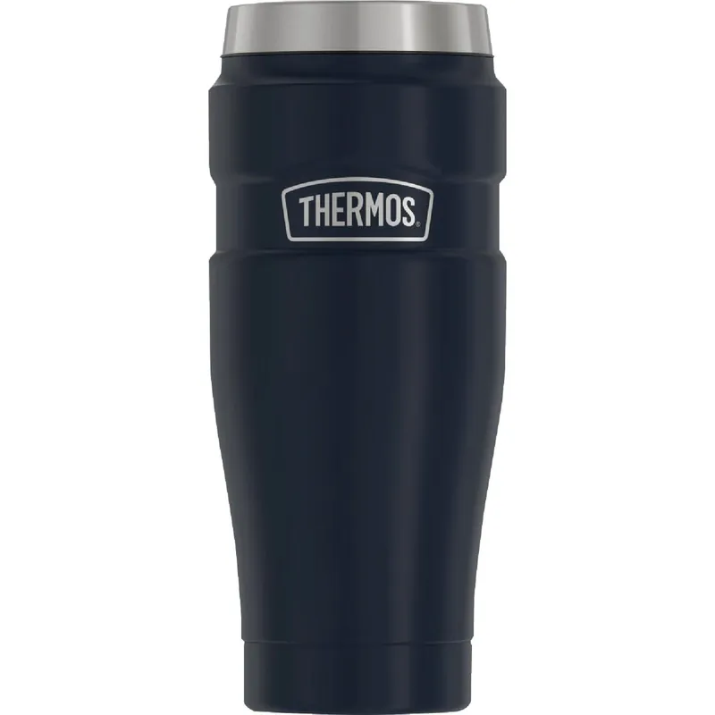 16 Oz. Matte Blue Stainless Steel Insulated Travel Tumbler Sk1005mdb4