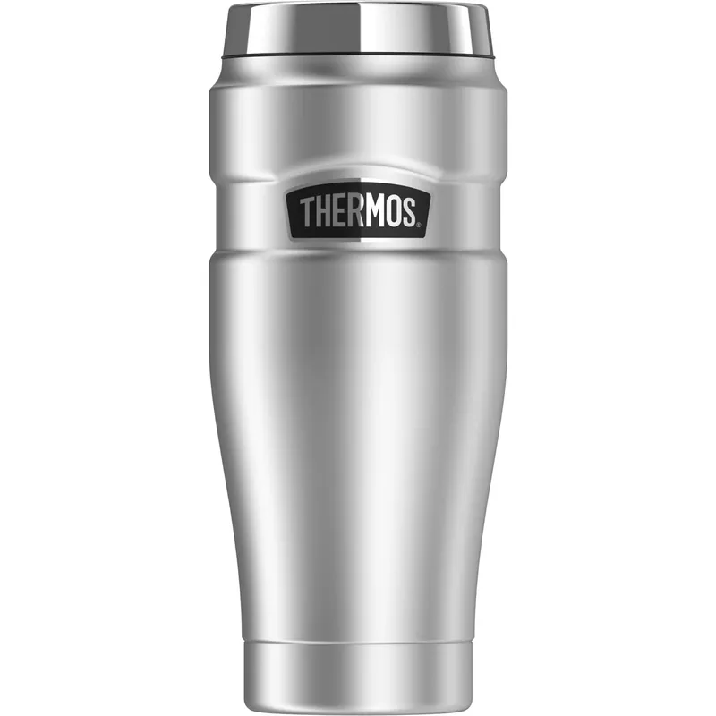 Stainless King 16 Oz Vacuum Insulated Travel Tumbler - Silver
