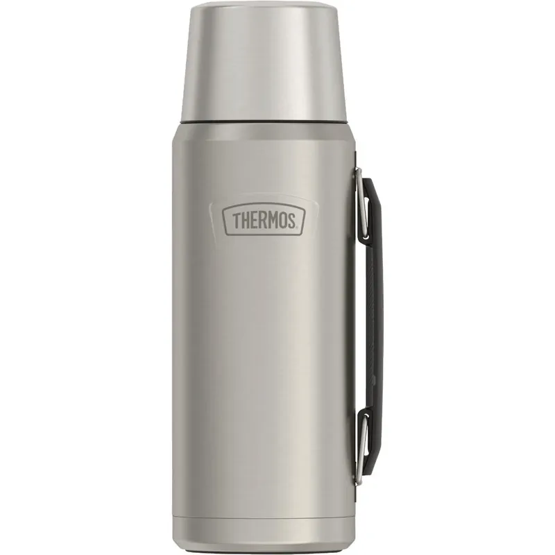1.2 l Matte Stainless Steel Insulated Bottle – 24‑hour Hot Or Cold