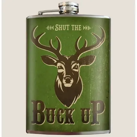 & Milo Buck Up Flask - Stylish Insulated Drinkware For Outdoor Adventures