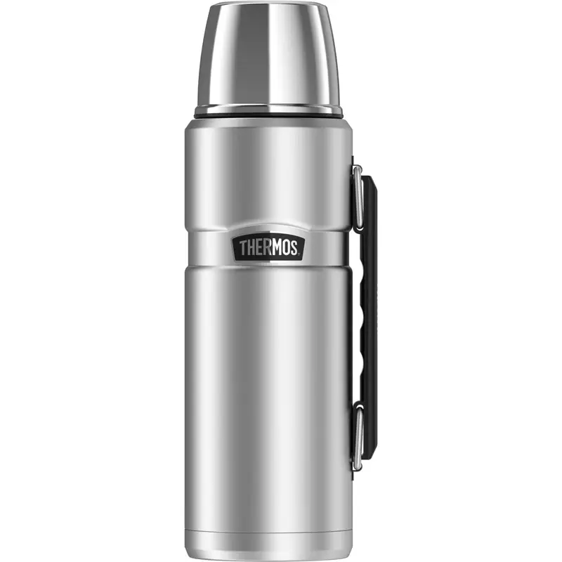 40 Oz. Vacuum Insulated Beverage Bottle With Handle