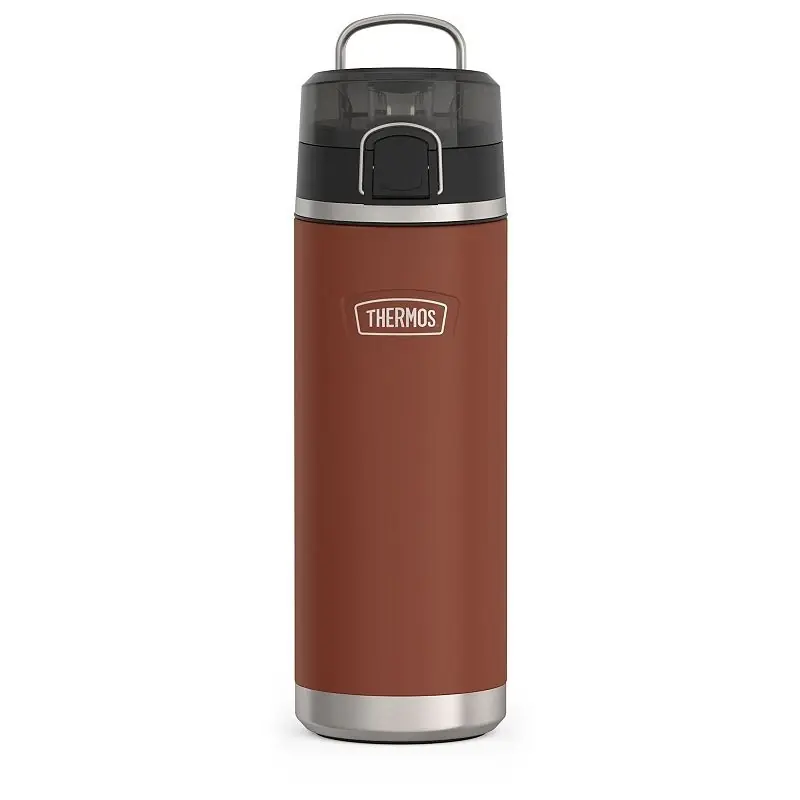 24-ounce Stainless Steel Hydration Bottle With Spout In Dark Red