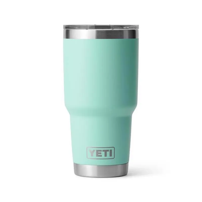 Rambler 30‑oz Seafoam Insulated Tumbler With Magnetic Slider Lid – Bpa‑free Stainless Steel