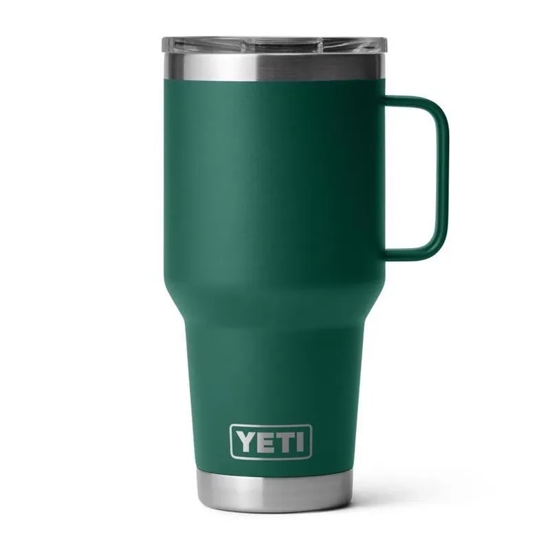 Rambler 30 oz Stainless Steel Insulated Travel Mug – Black Forest Green, Bpa‑free