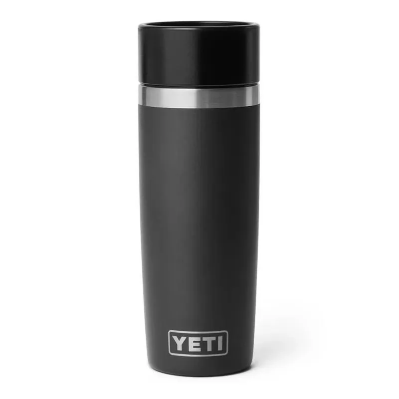 Rambler 16‑oz Stainless Steel Insulated Bottle With Hotshot Cap – Black, Bpa‑free