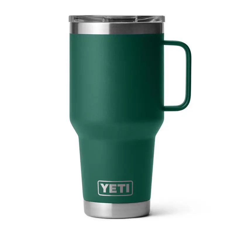 Yeti Rambler 30 Oz Black Forest Green Bpa Free Travel Mug