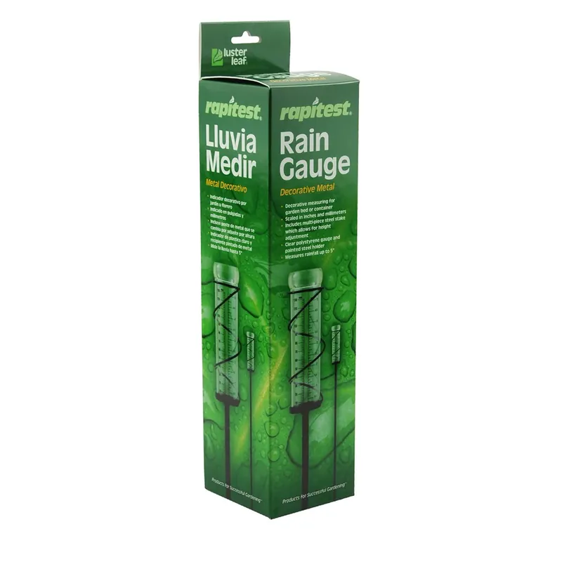 Decorative Rain Gauge Stake 2 In. W X 5 In. L - Model 1646