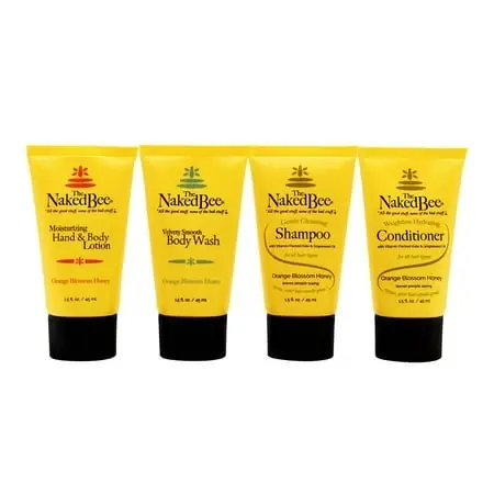 Orange Blossom Honey Travel Kit - 4 Piece Set For Skin Care