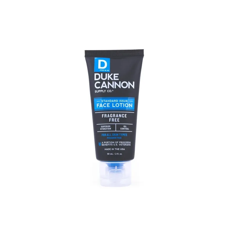 Standard Issue Face Lotion Fragrance Free Oil Control 2 Fl Oz Trial Size
