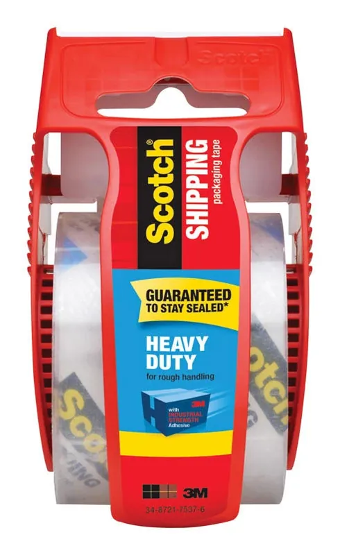 3m Scotch 2 In. W X 800 In. L Heavy-duty Packaging Tape With Dispenser
