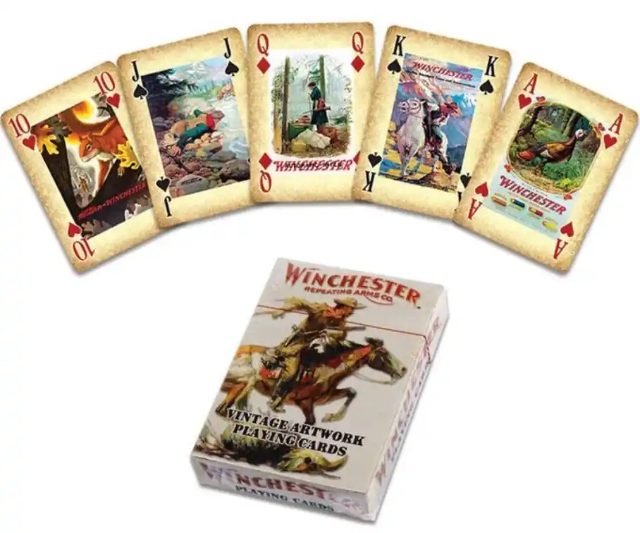 Rivers Edge Winchester Playing Cards - Classic Design For Game Nights
