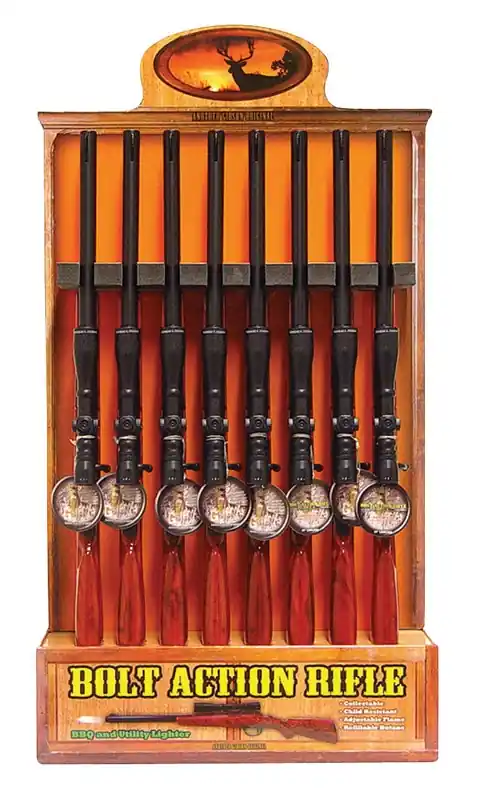 Gei Brown Rifle Barbecue Lighter 16 Count