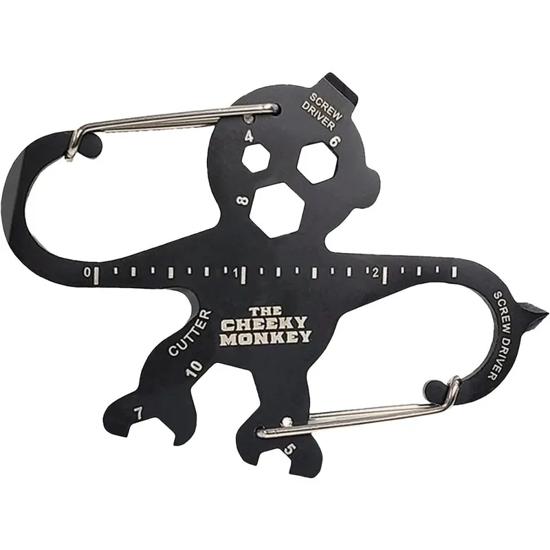 Lucky Jack Cheeky Monkey Dual‑action Carabiner Multi‑tool