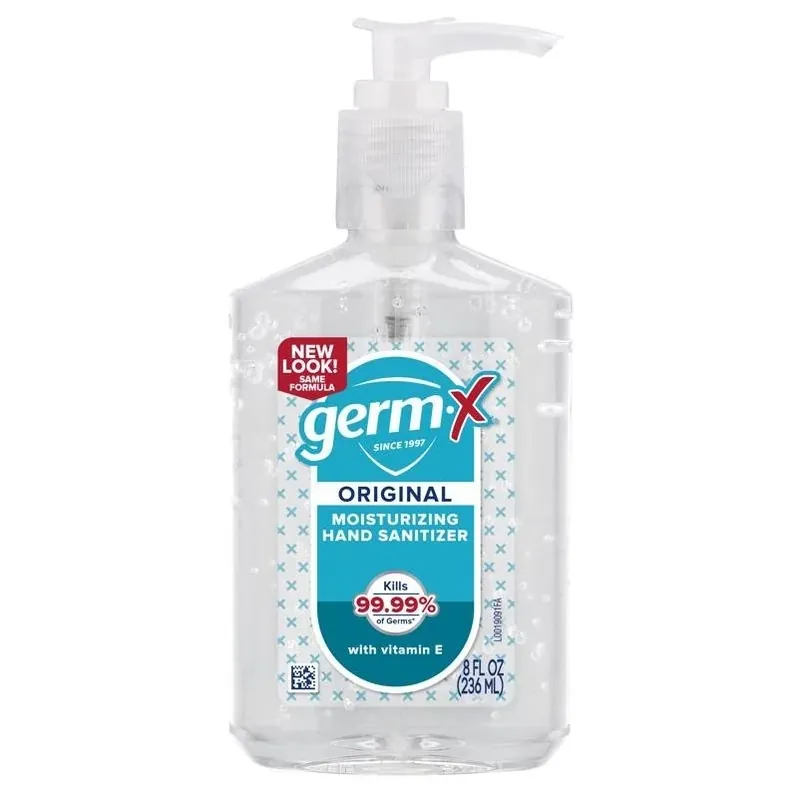 Germ‑x Floral Hand Sanitizer – 8 oz Antibacterial Liquid